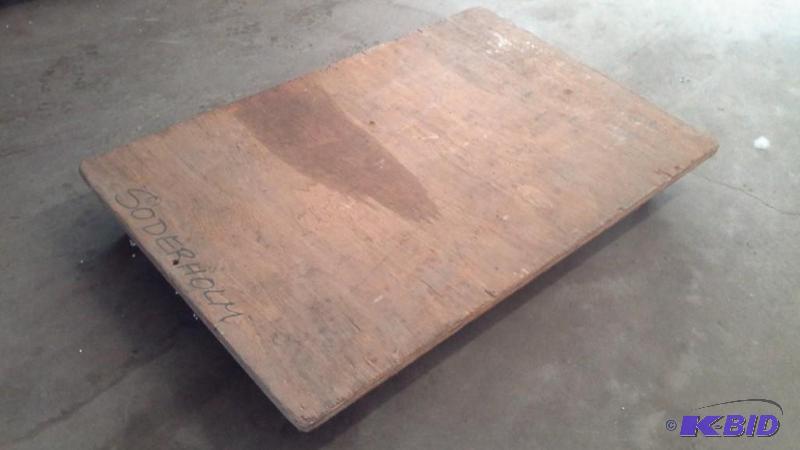 Cart, wood,