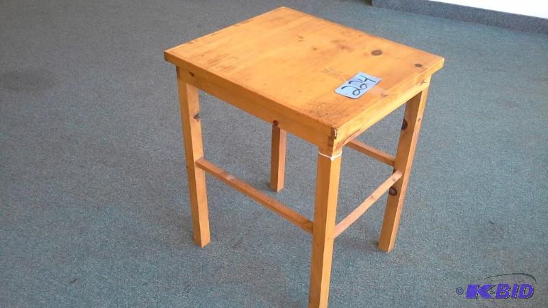 wooden table