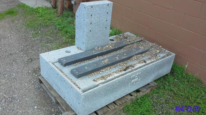 Granite leveling table