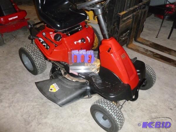 Craftsman 30&quot mower rear engin...