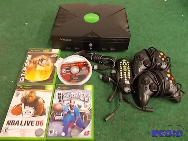X-Box Console, (No AV Cords), 2-Co...