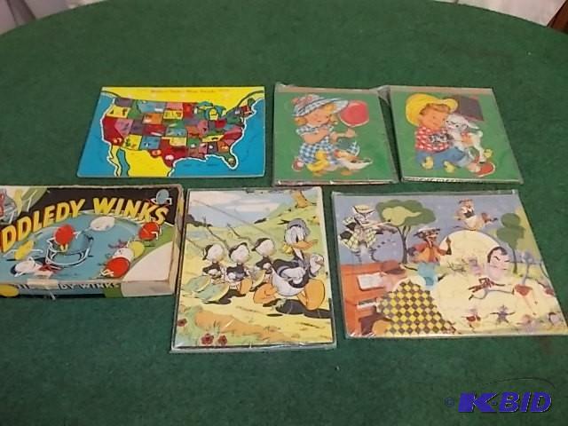 1950 Walt Disney Donald Duck Puzzle...