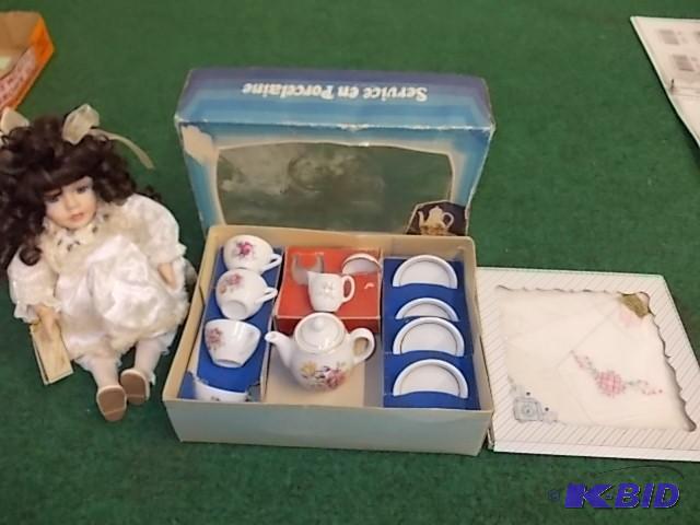 Porcelain Tea Set With Original Box...