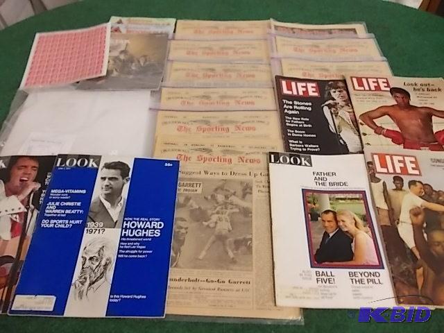 Sporting Magazines From 1960s, Look...