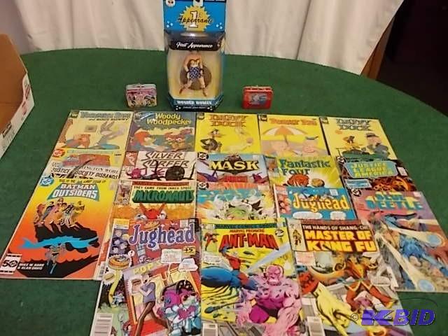 18-Assorted Comic Books, Wonder Wom...