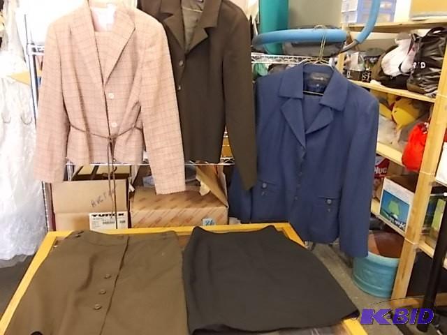 Lot Of Misses Size 8 Suits &amp Sk...