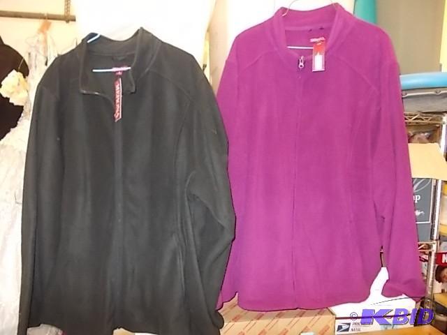 2-New Fleece Jackets (Womens Size ...