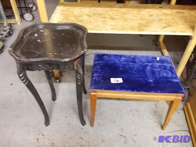 Vintage Bench &amp Table...