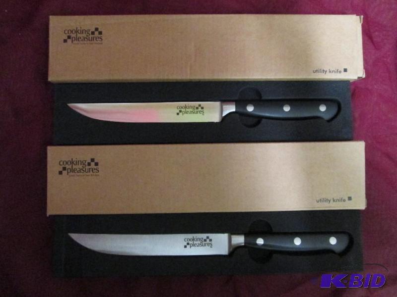 Pair of Cooking Pleasures utility k...