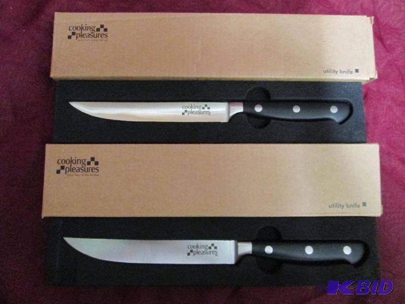 Pair of Cooking Pleasures utility k...