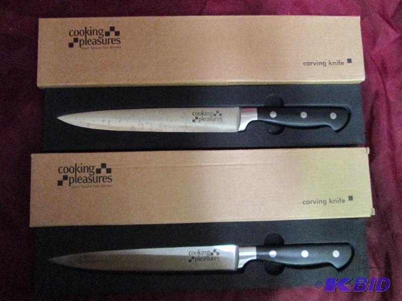 Pair of Cooking Pleasures carving k...
