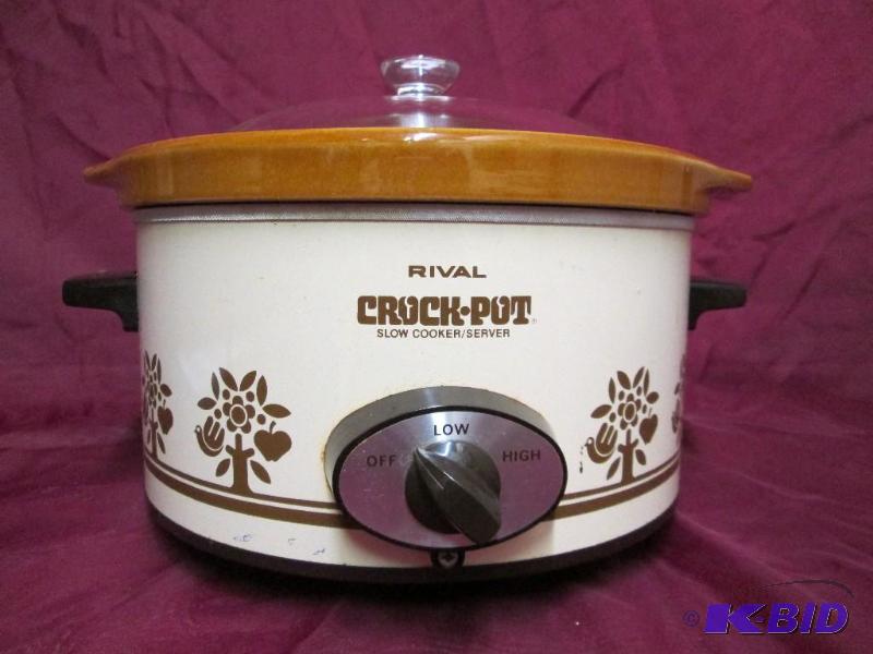 Rival 4 quart slow cooker with remo...