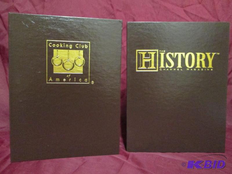 Pair of 3 recipe binders. Nicely do...