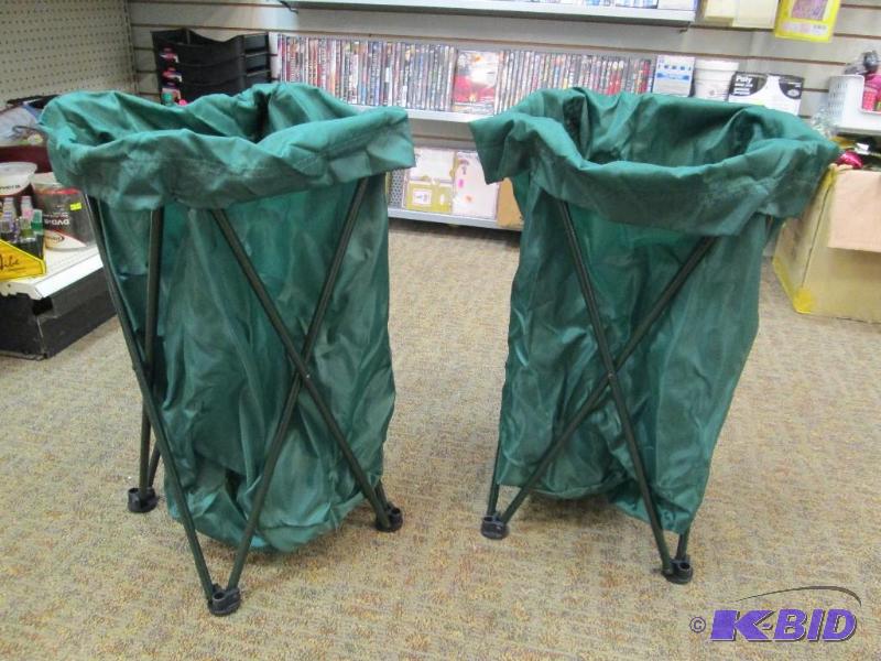 Pair of new trash containers for ex...
