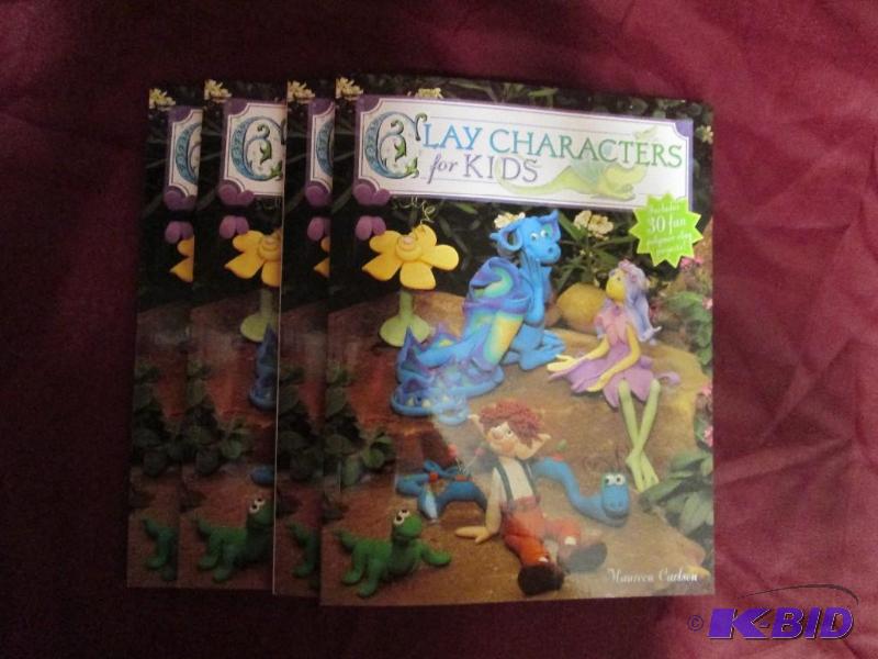 Lot of 4 Clay Characters for Kids...