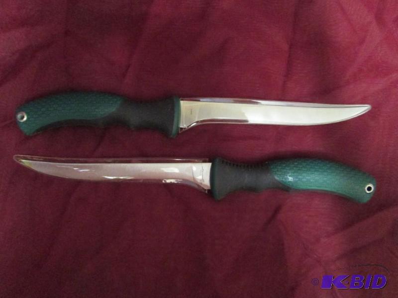 Pair of new Stone River filet knive...