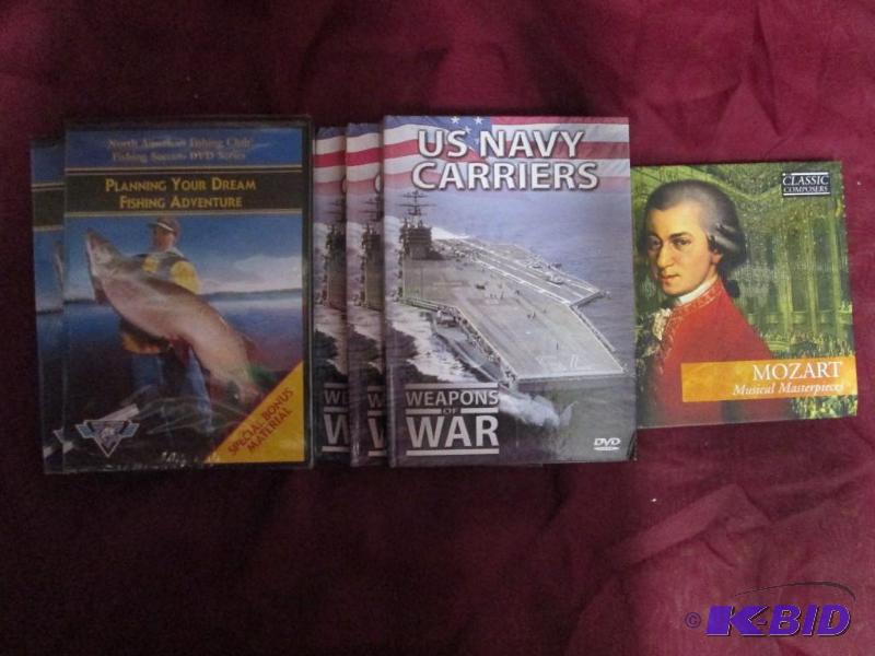 Lot of miscellaneous educational DV...