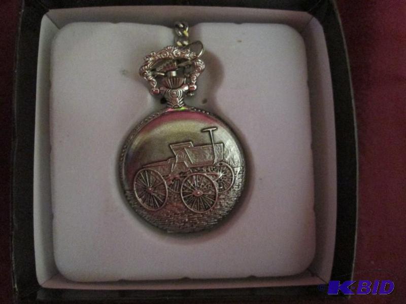Silver Reliance pocket watch by Cro...