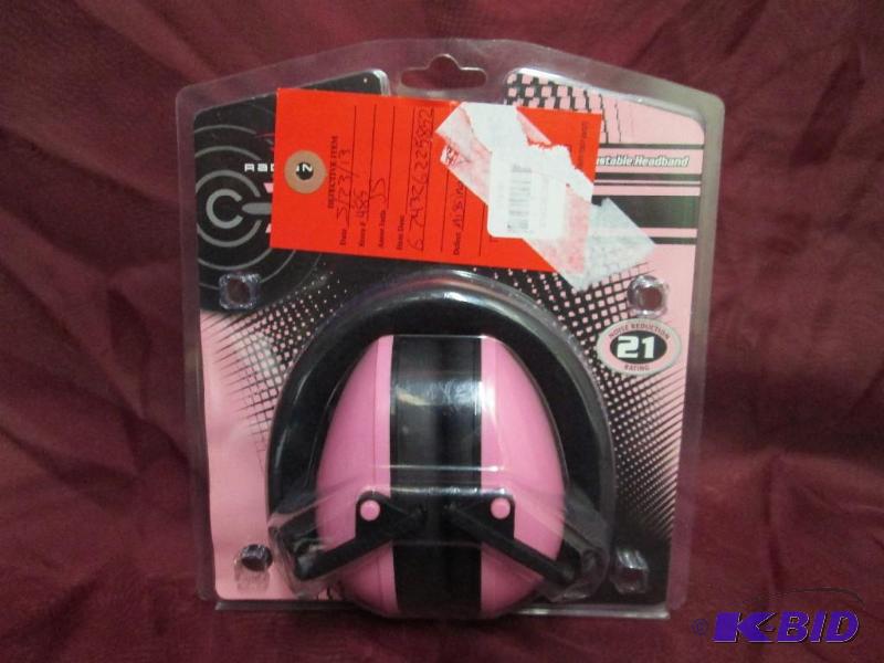 Radians pink low-set shooters muffs...