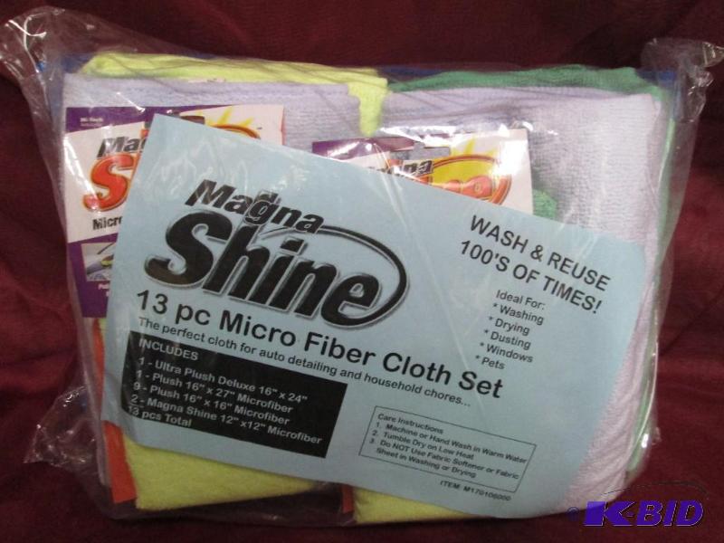New Magna Shine 13 piece micro fibe...