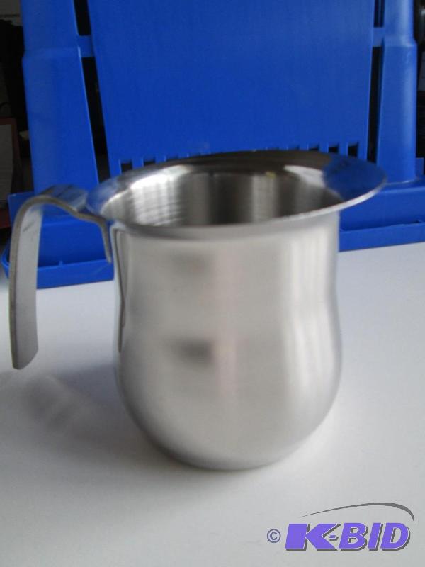 New stainless steel cream pitcher...