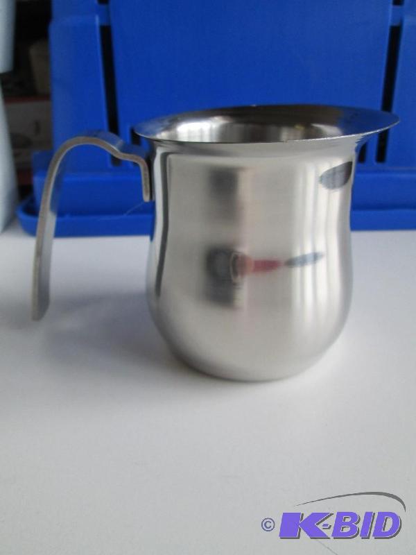 New stainless steel cream pitcher...