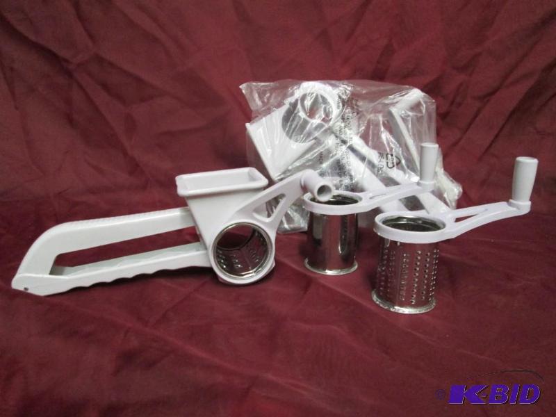 Pair of new cheese graters with 3 i...