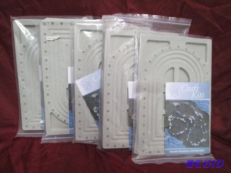 Lot of 5 craft kits to make beaded ...