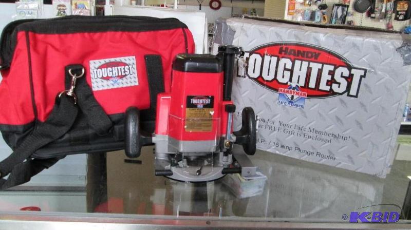 Handy ToughTest 12 plunge router. ...