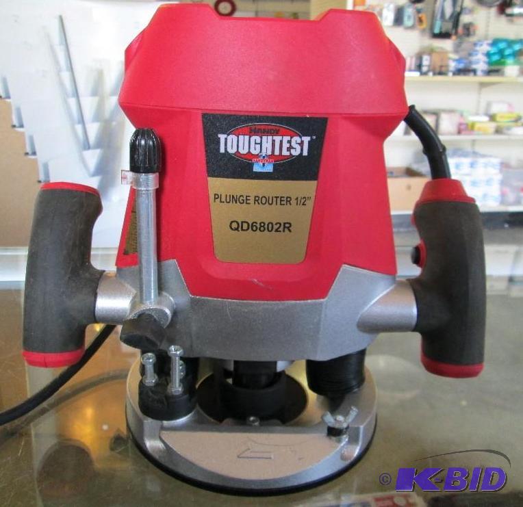 Handy ToughTest 12 plunge router. ...