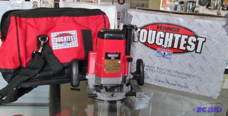 Handy ToughTest 12 plunge router. ...