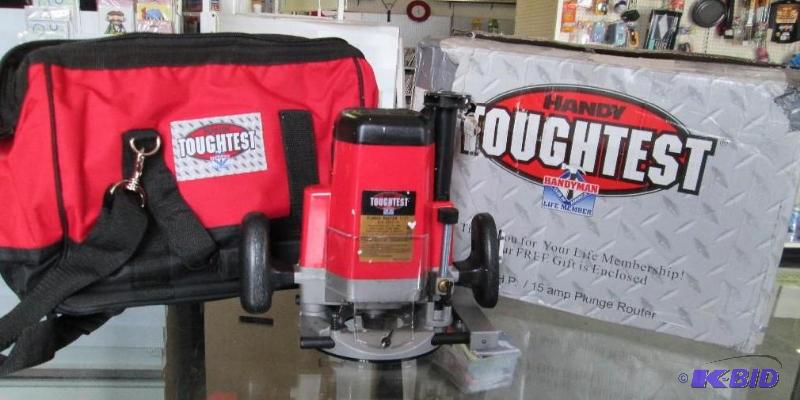 Handy ToughTest 12 plunge router. ...