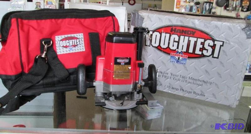 Handy ToughTest 12 plunge router. ...