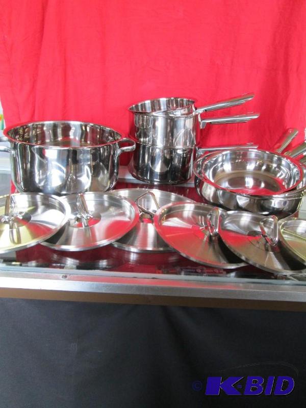 13 piece pan set from Cooking Club ...