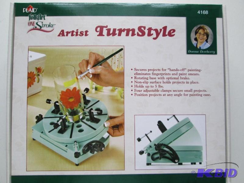 Folk Art one stroke artist turnstsy...