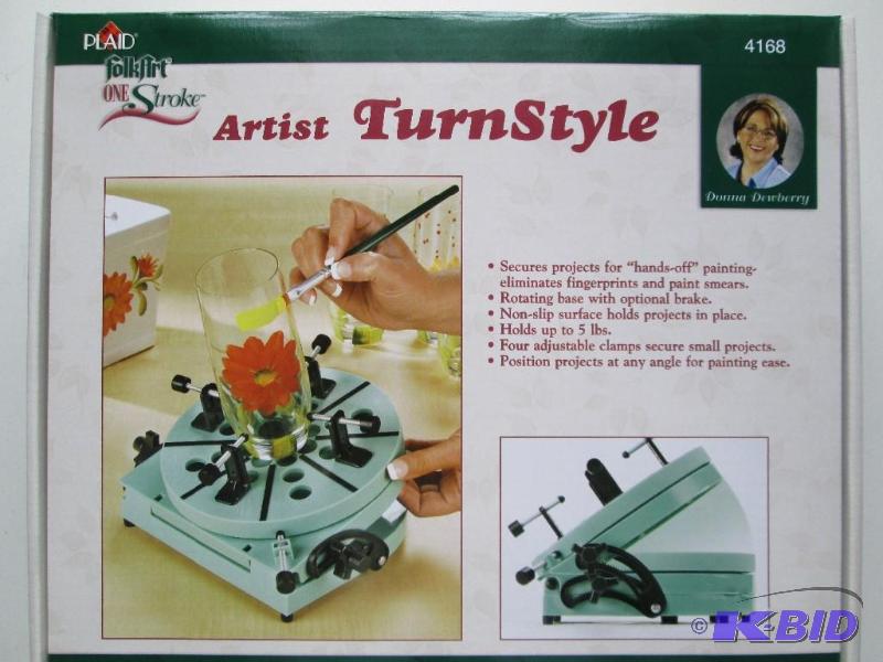 Folk Art one stroke artist turnstsy...