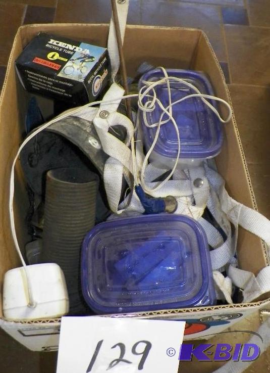 Misc. Box of Parts from Automotive Dept.  As Is