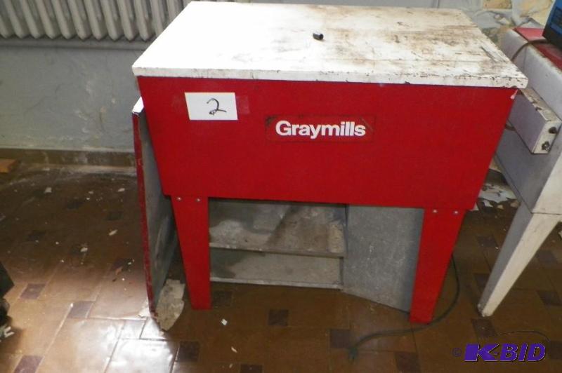 Gray Mills Parts Washer