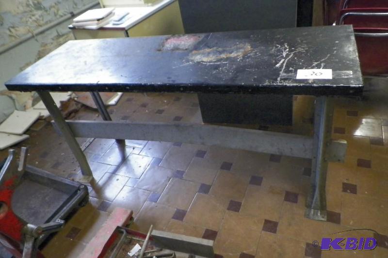 Metal Shop Table