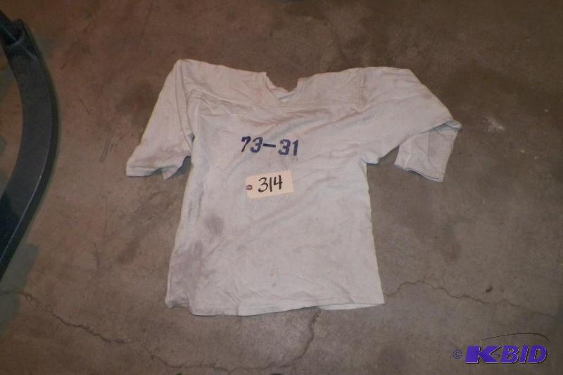 7 New Ulm Practice Football Jerseys stenciled 1973-74