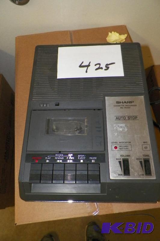 Sharp Cassette Recorder