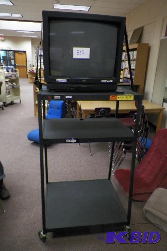 JVC 26 inch TV and Stand (JEFFERSON LIBRARY)