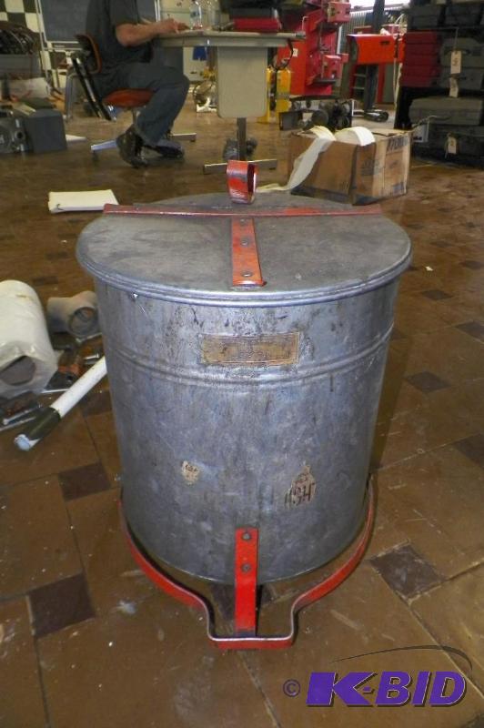 oily Rag Container