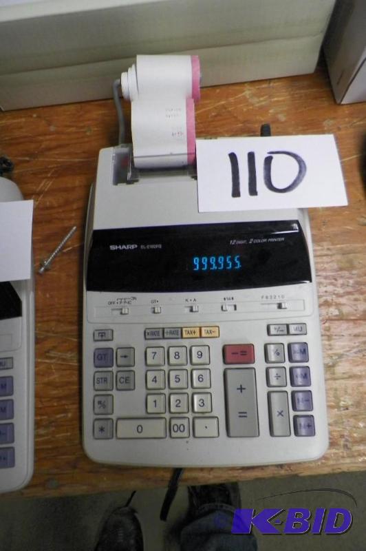 lot 110 image: Adding Machine