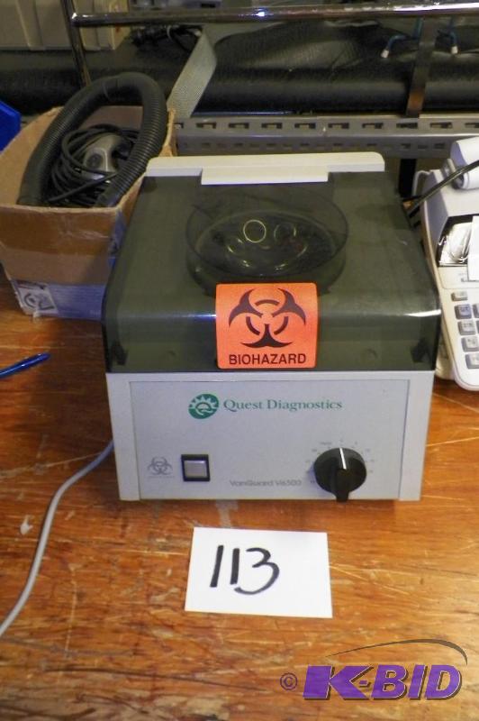 lot 113 image: Centrifuge