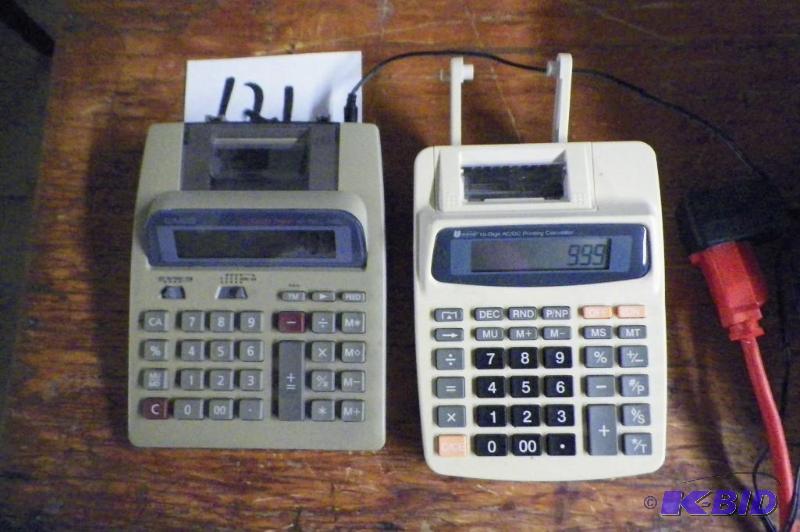 lot 121 image: 2 Adding Machines