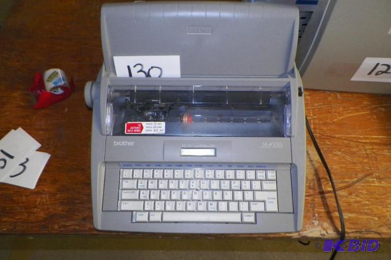 lot 130 image: Electric Typewriter
