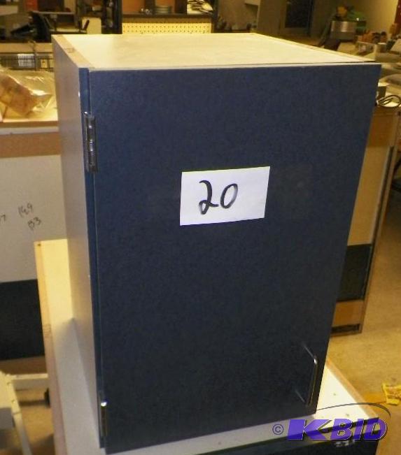 lot 20 image: Black Wall Cabinet