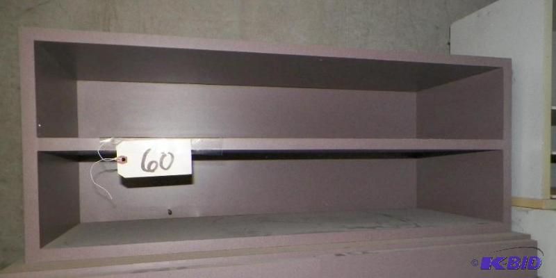 lot 60 image: Purple Wall Cabinet