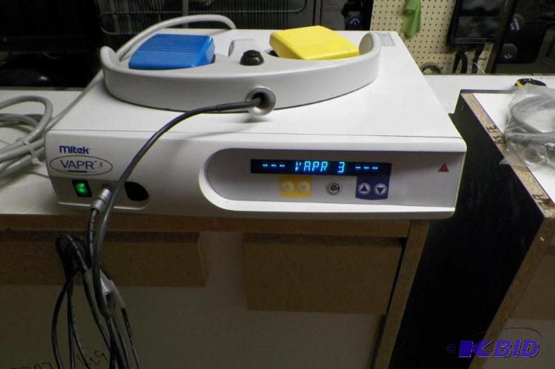 lot 8 image: Mitek Vapr 3 with foot switch